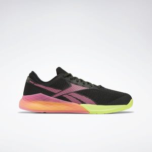 Reebok Nano 9.0 Trainingsschuhe Herren - Schwarz/Gelb/Schwarz - DE 102-ETH